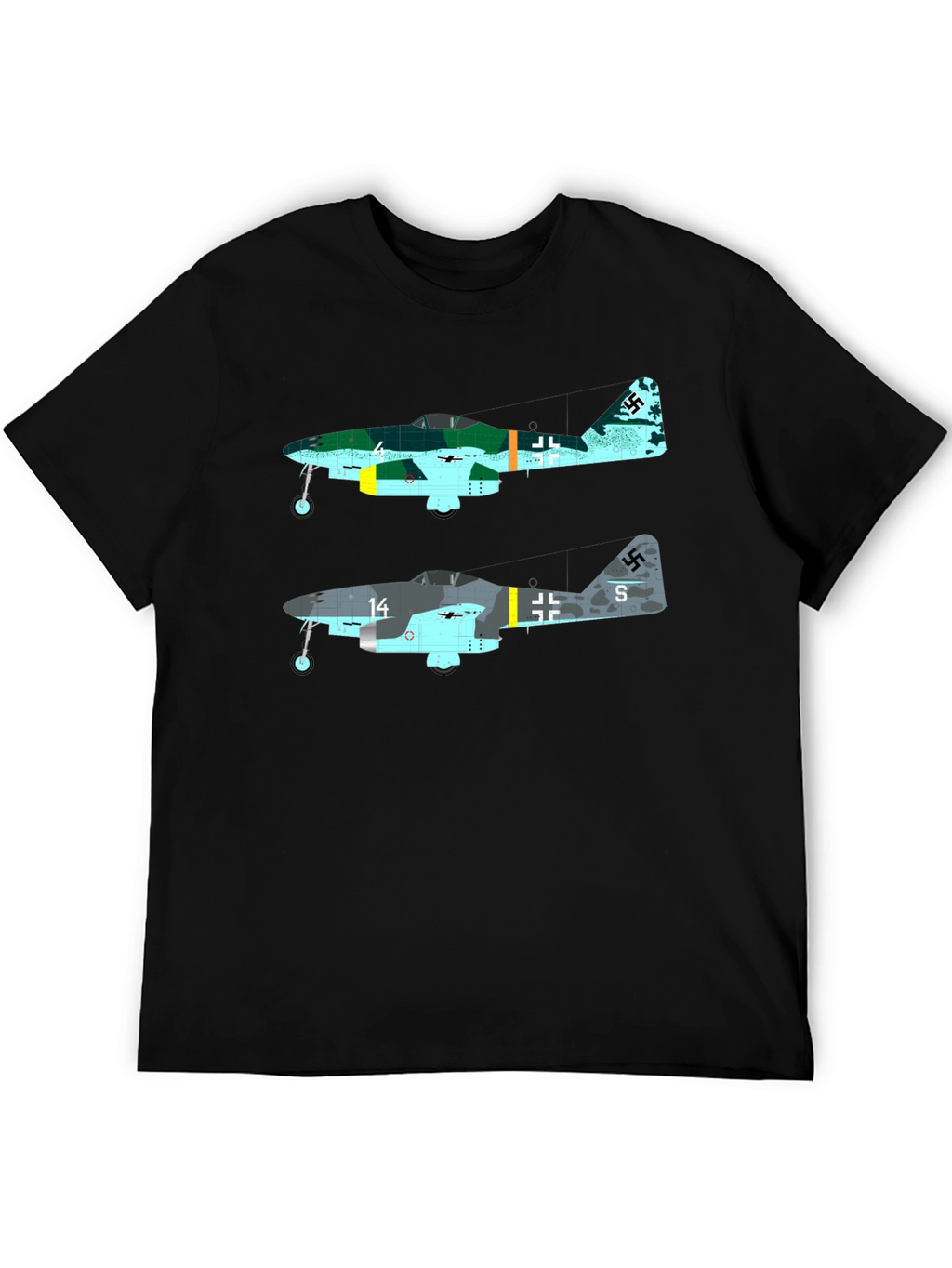 Me 262 Jet Fighter Graphic T-Shirt