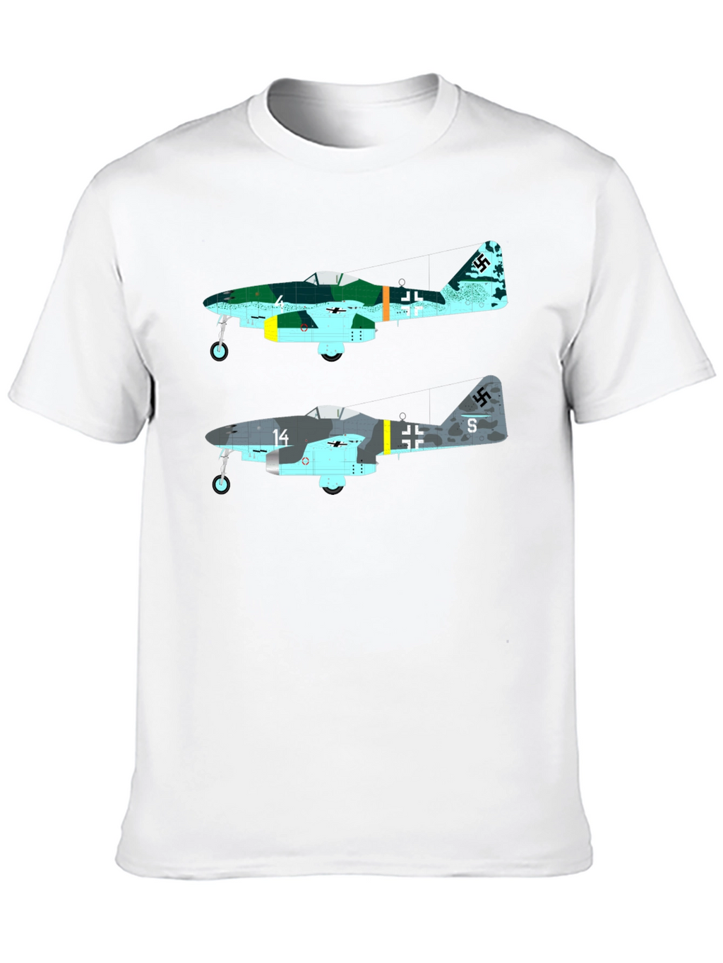 Me 262 Jet Fighter Graphic T-Shirt