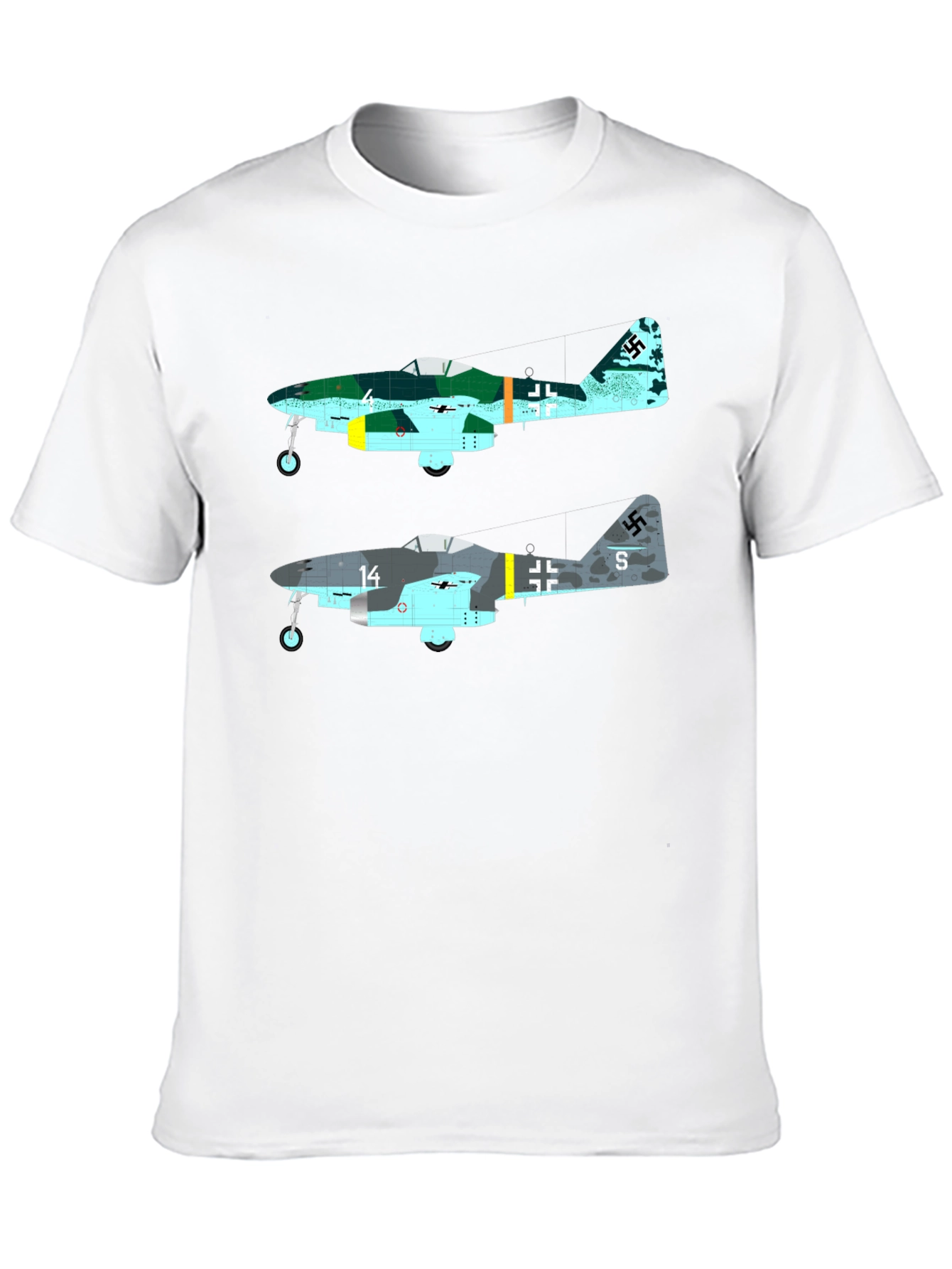 Me 262 Jet Fighter Graphic T-Shirt