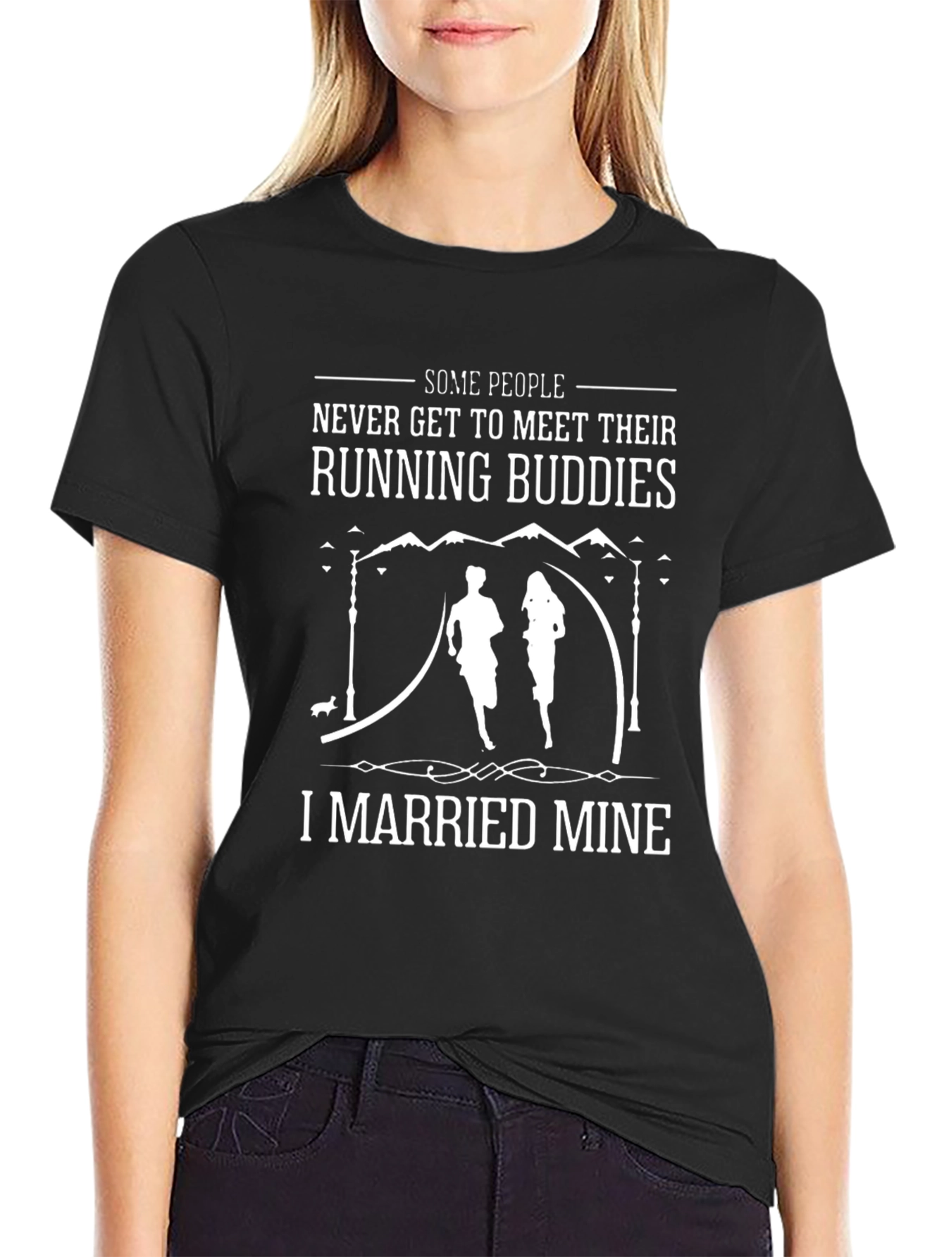 Running Buddies Married Mine Graphic Tee