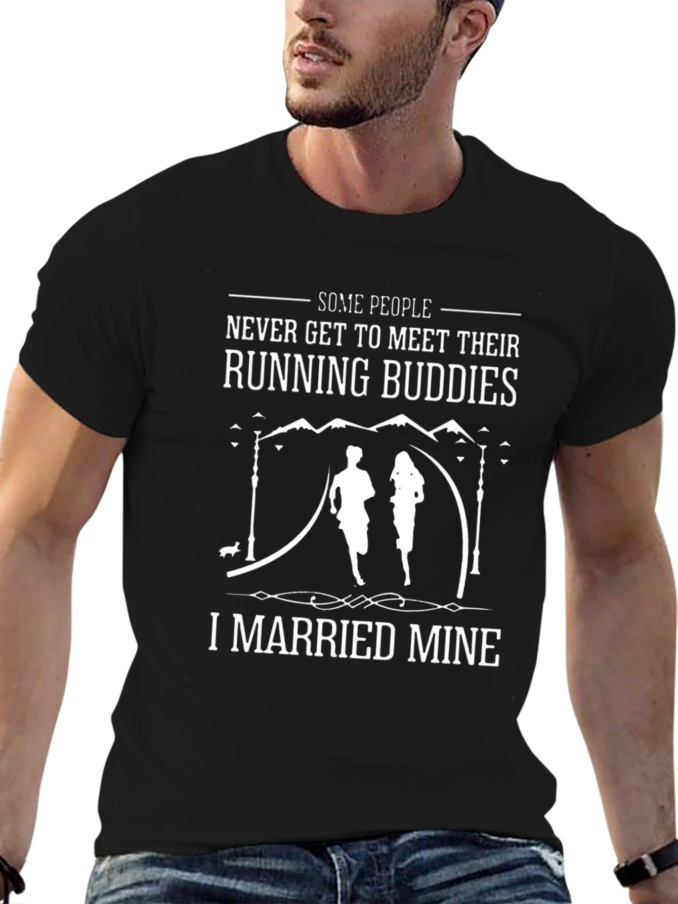 Running Buddies Married Mine Graphic Tee