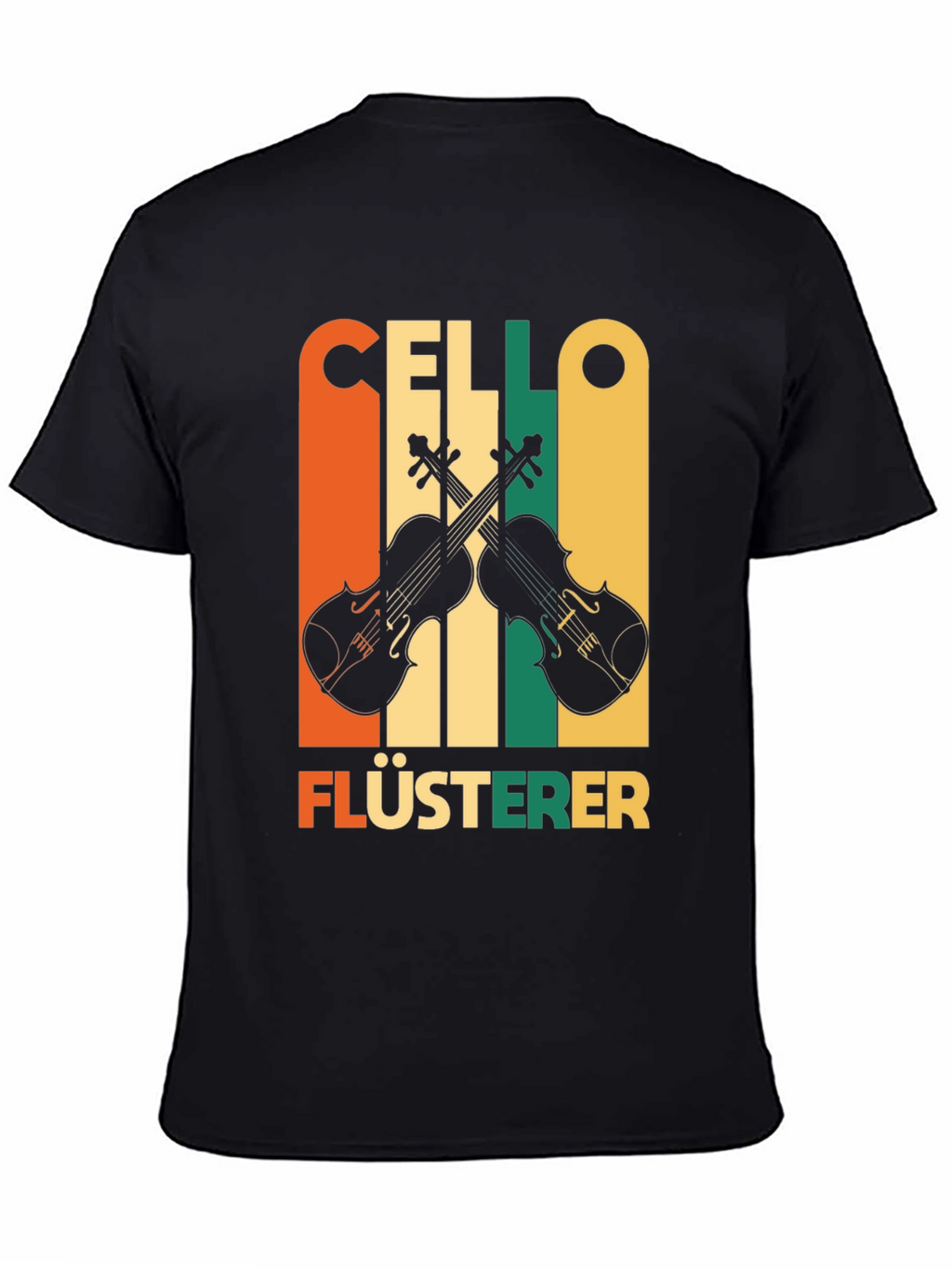 Cello Whisperer Graphic Tee - Musicians Gift
