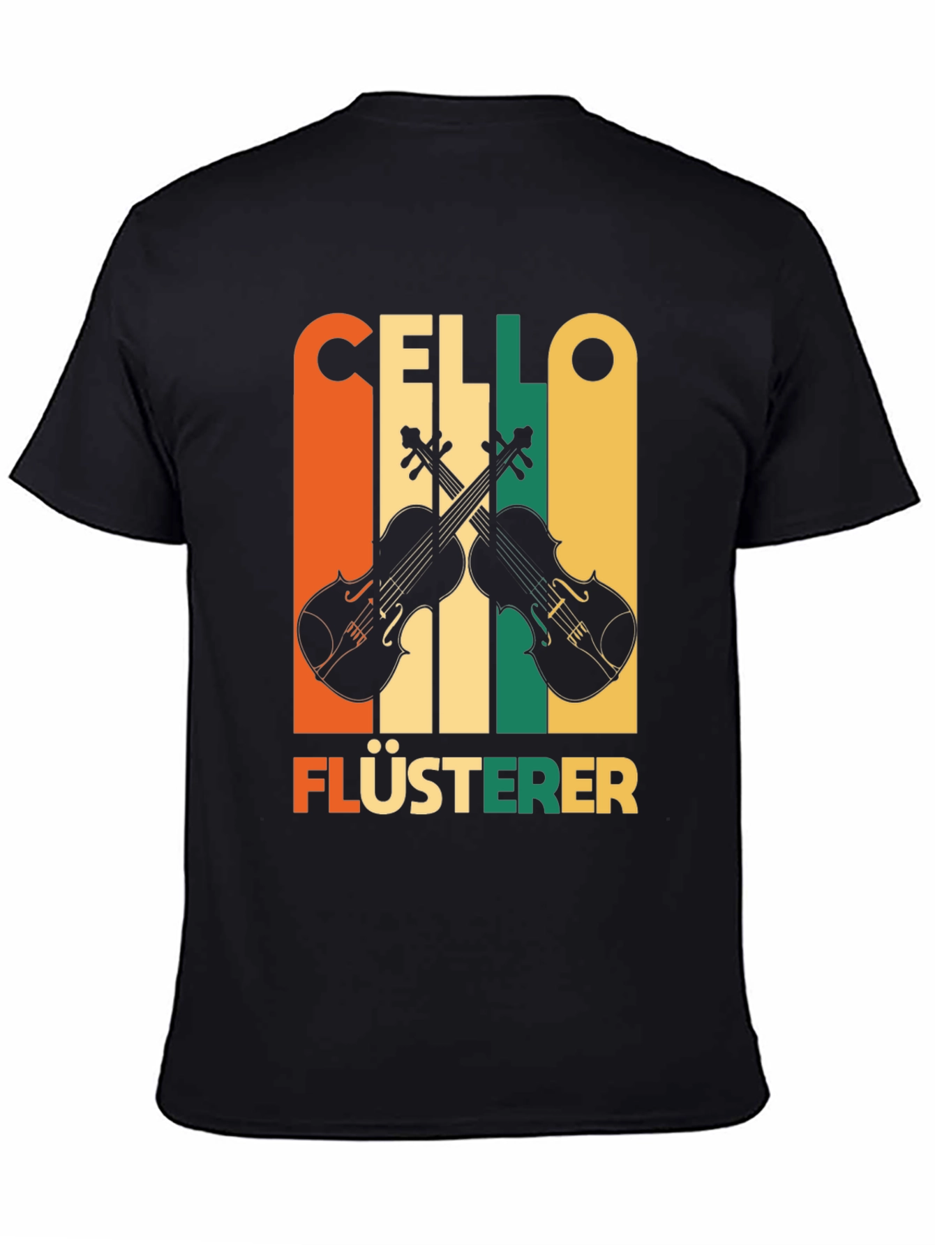Cello Whisperer Graphic Tee - Musicians Gift