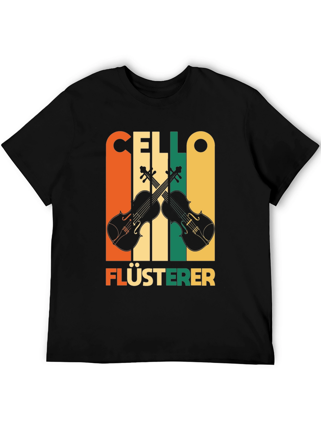 Cello Whisperer Graphic Tee - Musicians Gift