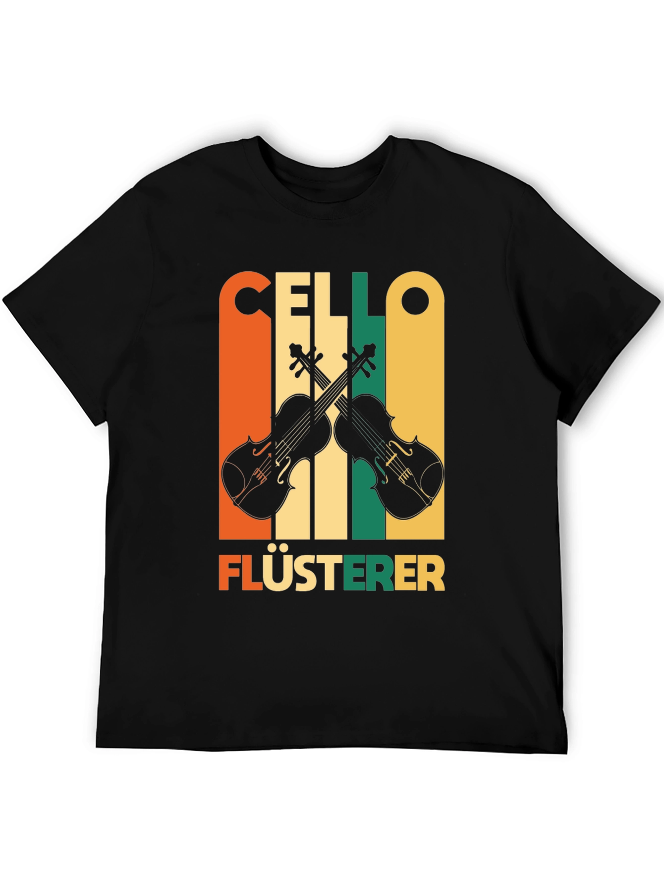 Cello Whisperer Graphic Tee - Musicians Gift
