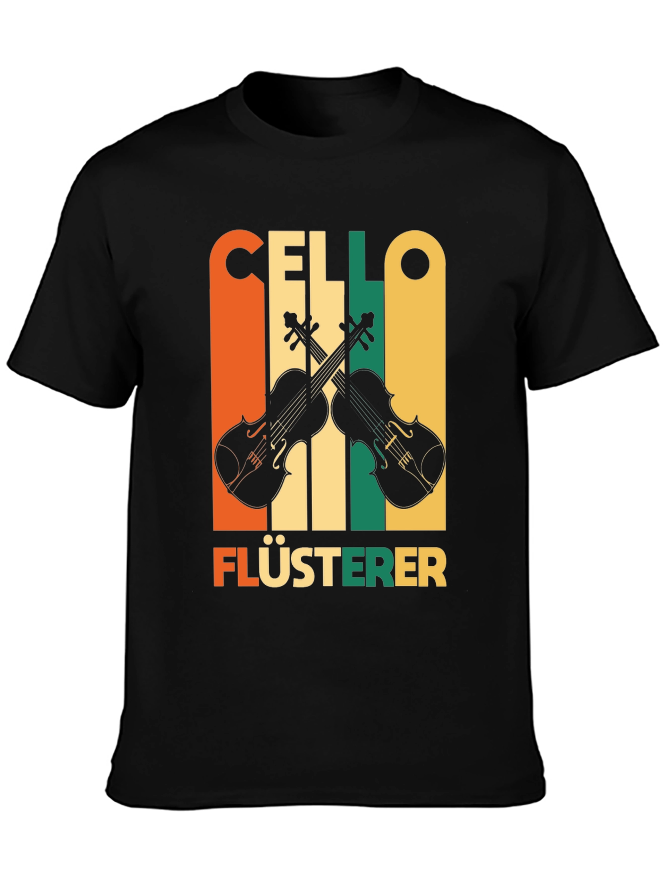 Cello Whisperer Graphic Tee - Musicians Gift