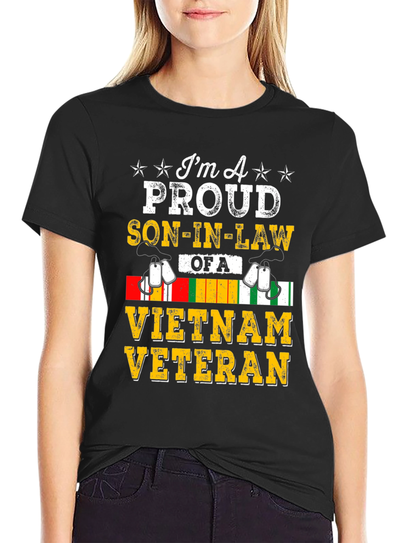 Proud Son-In-Law Vietnam Veteran T-Shirt