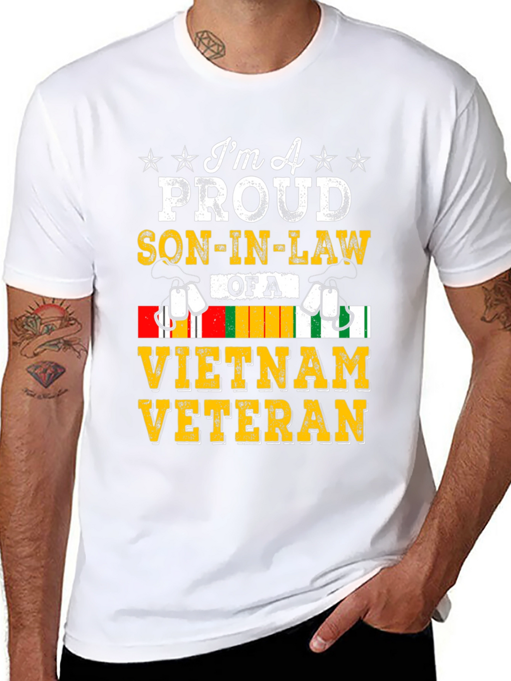 Proud Son-In-Law Vietnam Veteran T-Shirt