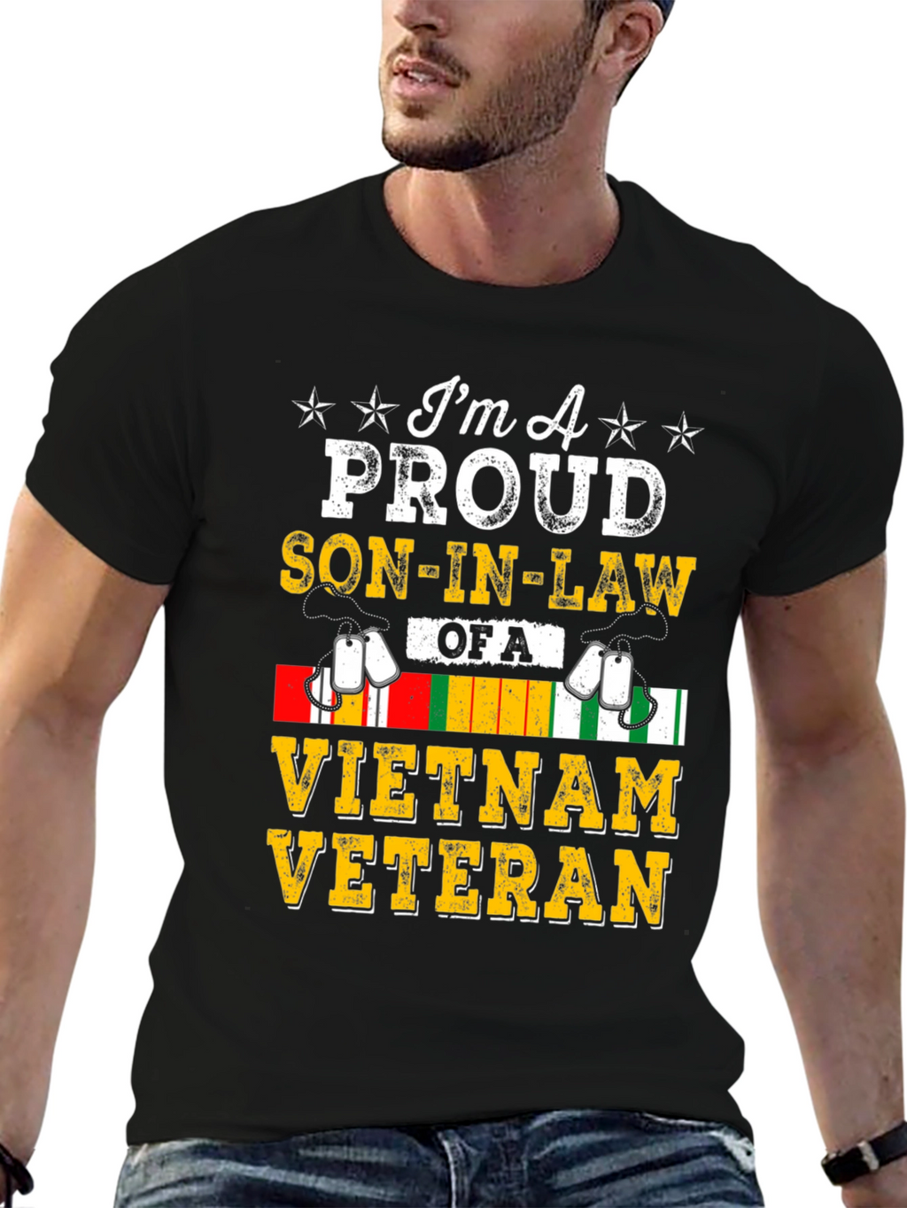 Proud Son-In-Law Vietnam Veteran T-Shirt