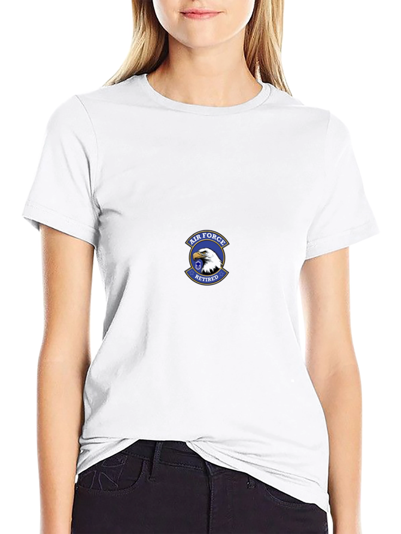Air Force Retired Eagle Graphic T-Shirt