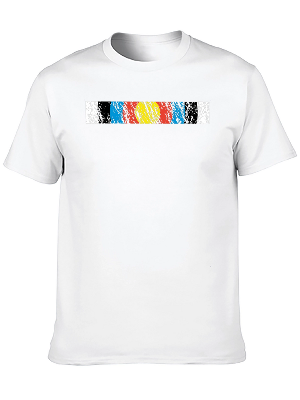 Retro Target Graphic Tee - Archery Design