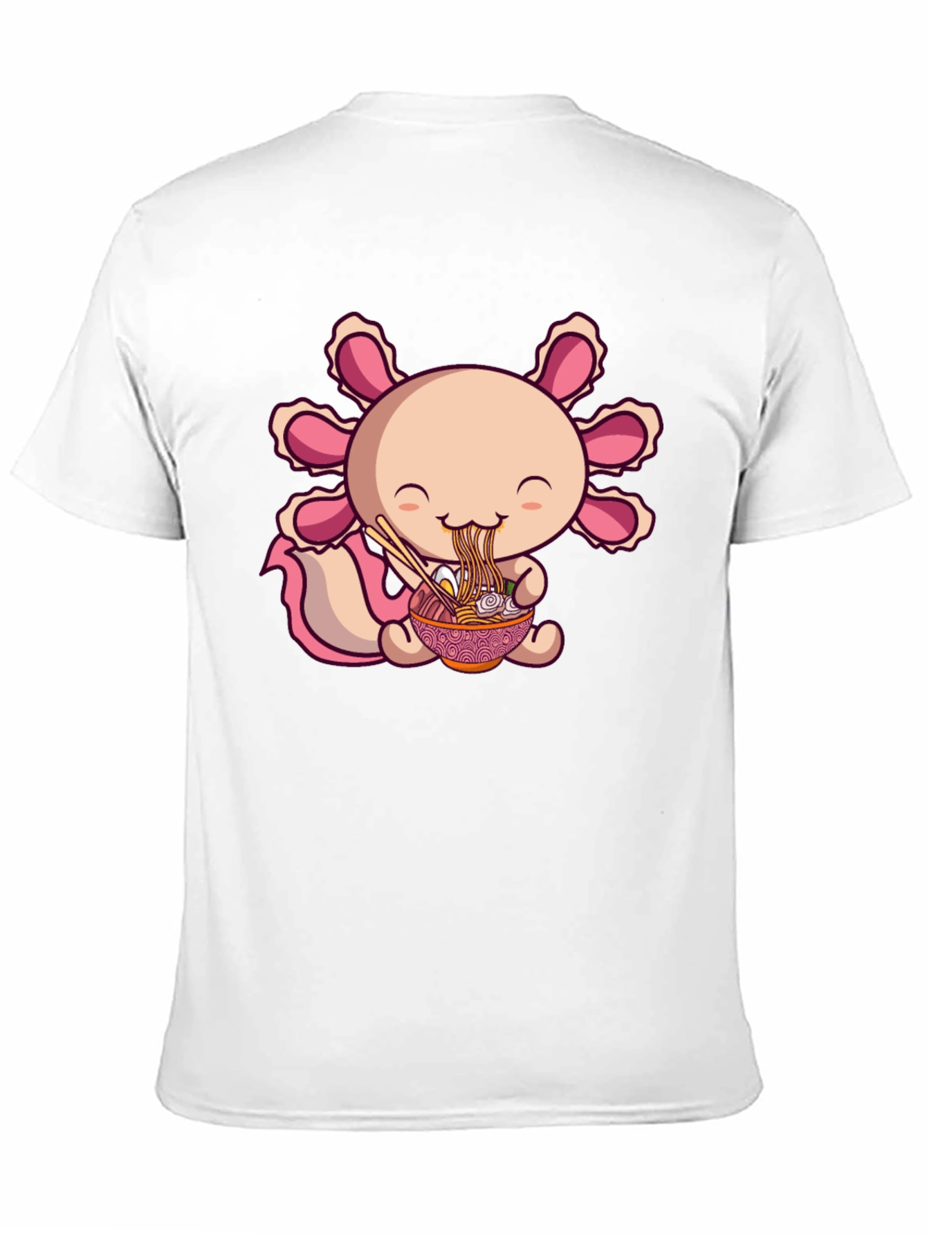 Axolotl Ramen Black T-Shirt