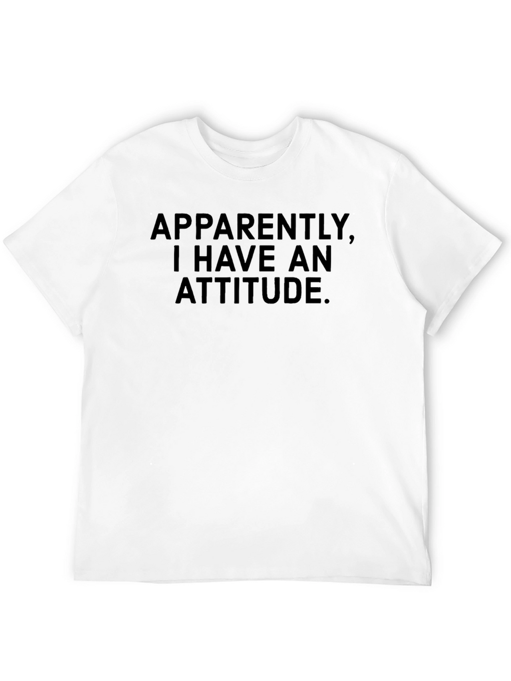 Attitude Graphic Tee - Soft Cotton T-Shirt