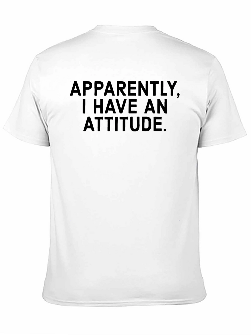 Attitude Graphic Tee - Soft Cotton T-Shirt