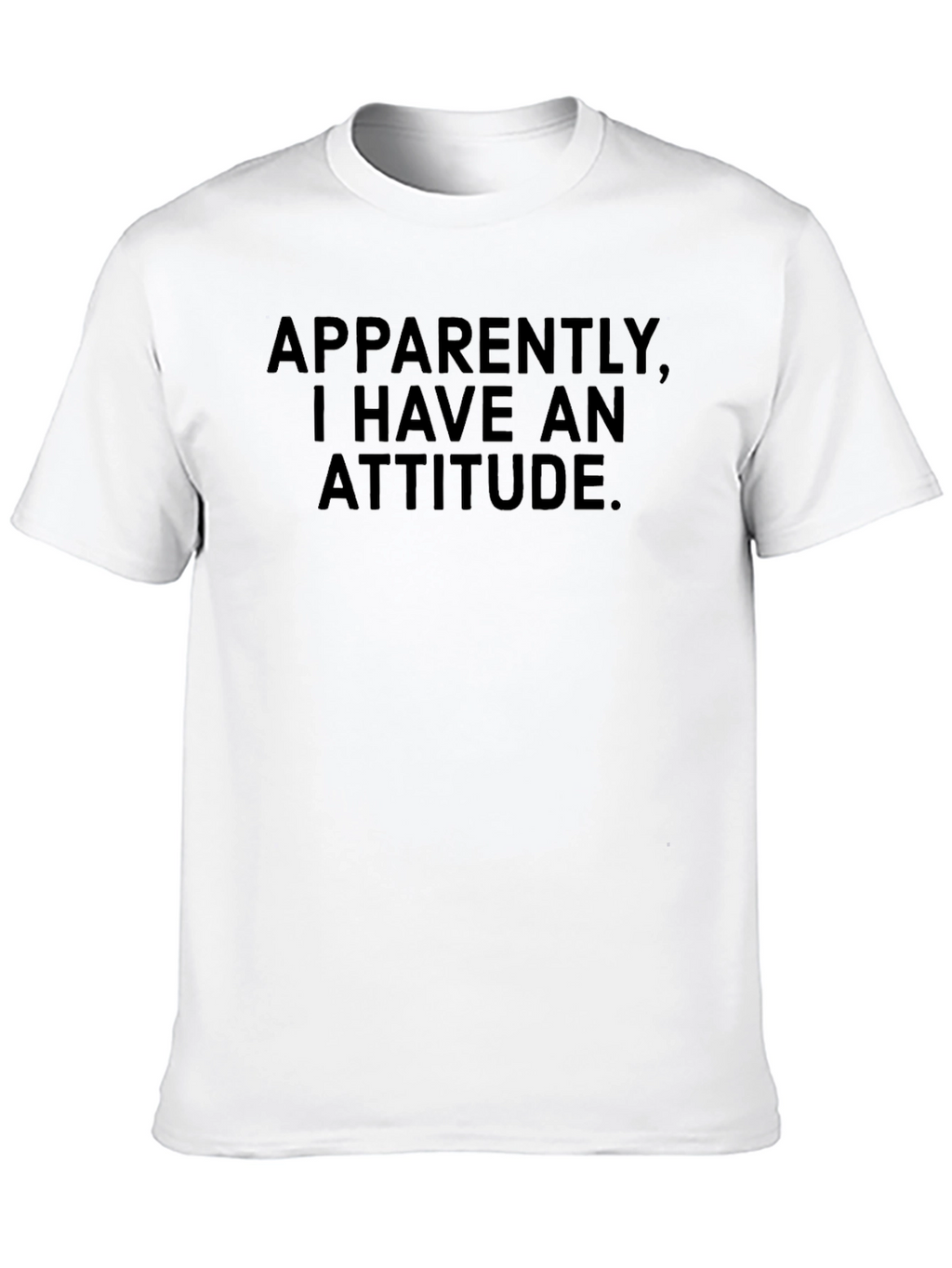 Attitude Graphic Tee - Soft Cotton T-Shirt