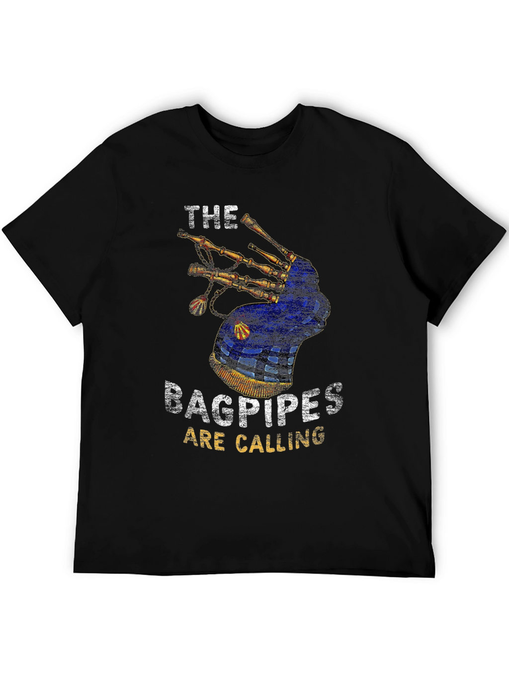Bagpipes Are Calling Graphic T-Shirt