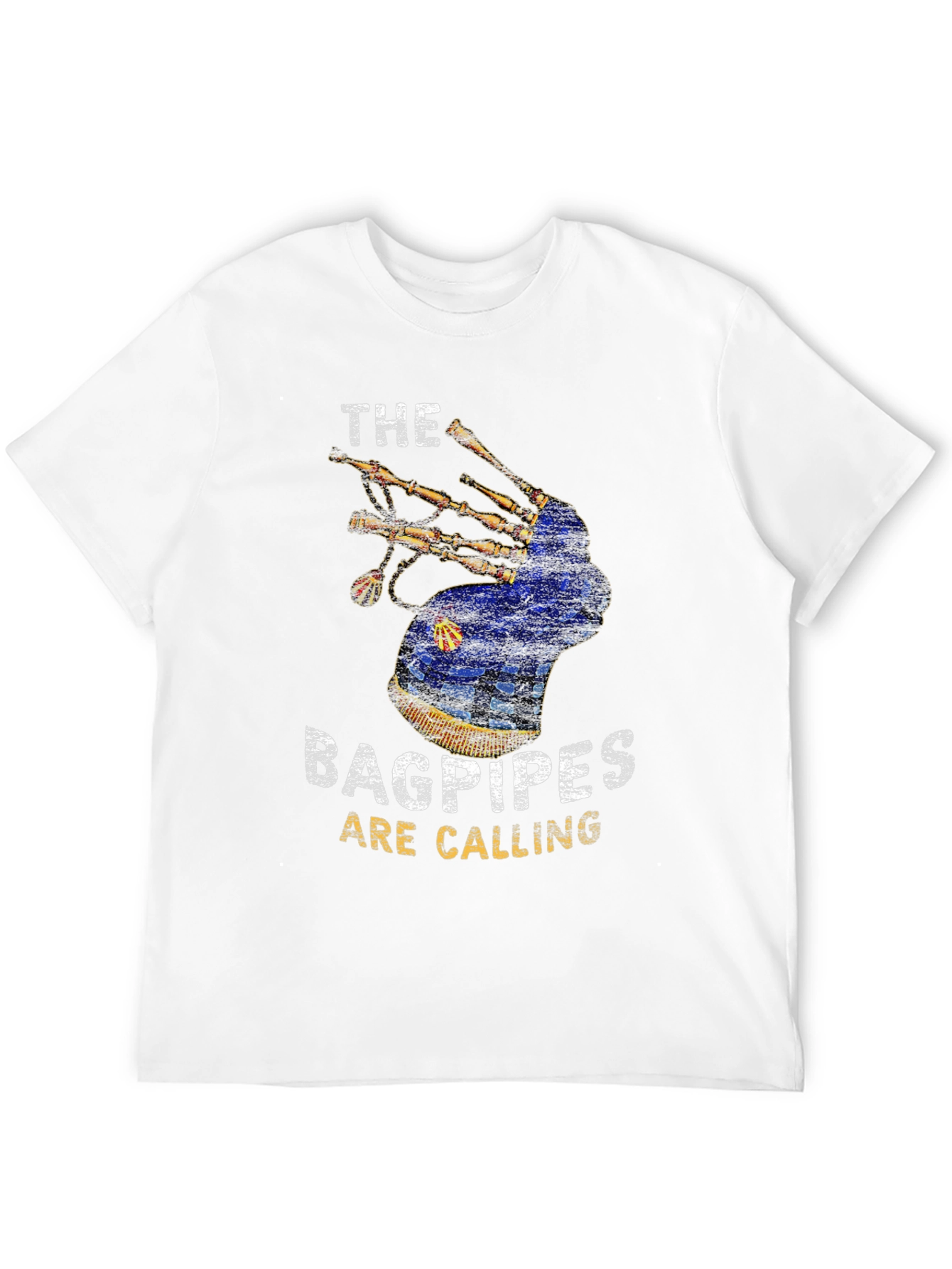 Bagpipes Are Calling Graphic T-Shirt