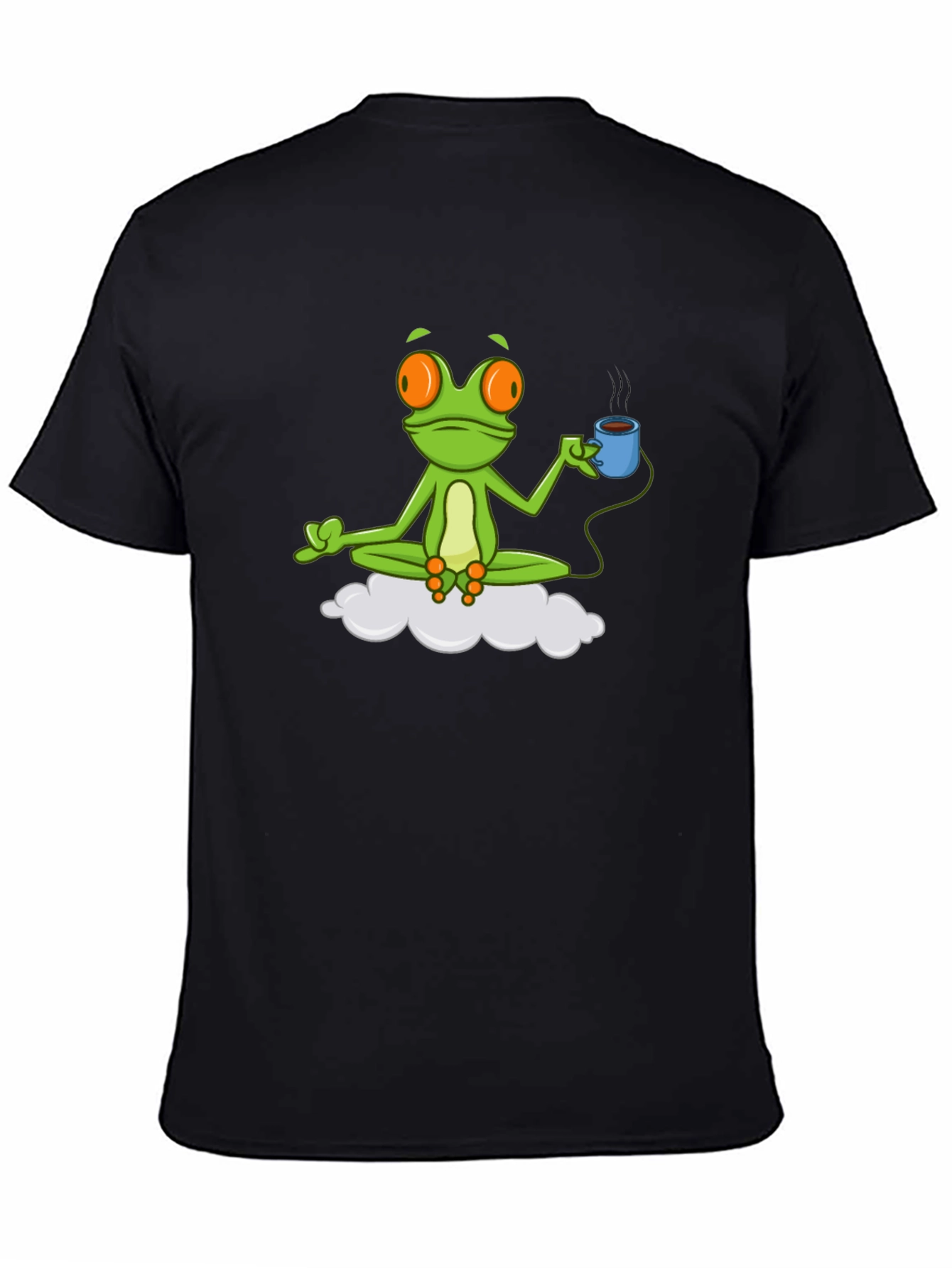 Meditating Frog Coffee Lover T-Shirt