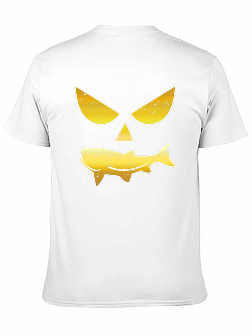 Funny Fish Face Black T-Shirt