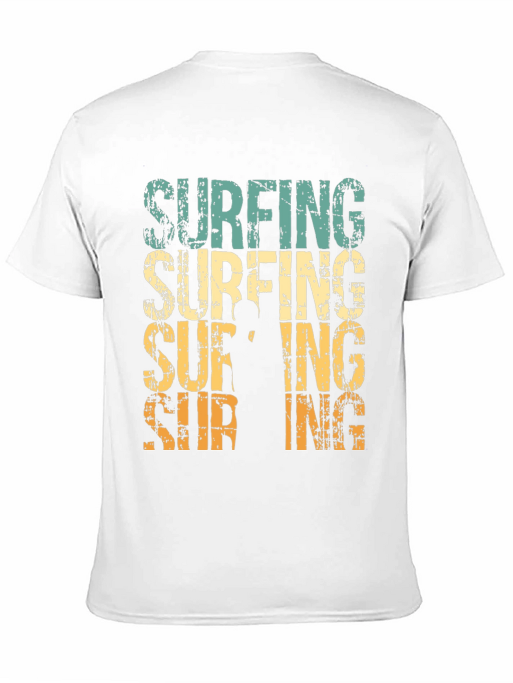 Retro Surfing Graphic T-Shirt - Surfs Up!