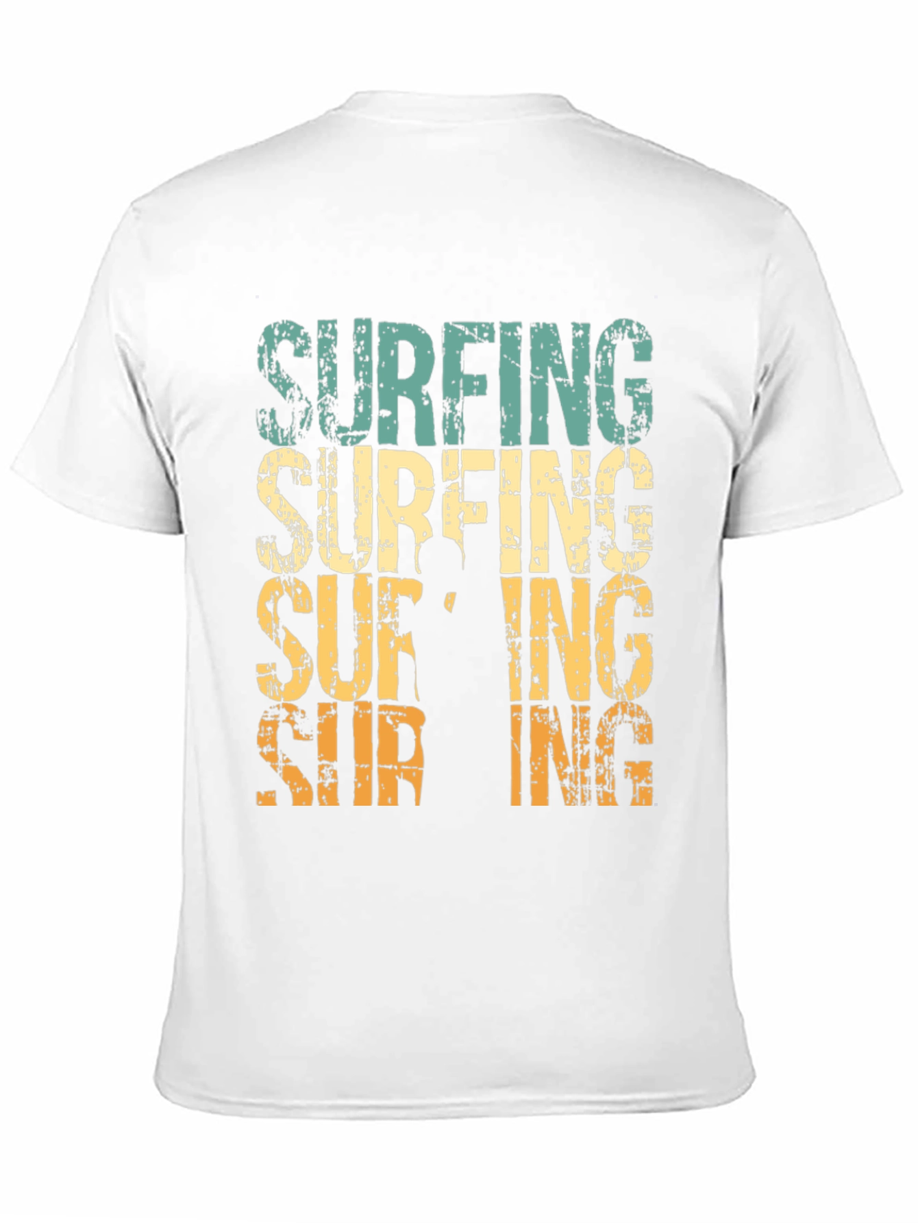 Retro Surfing Graphic T-Shirt - Surfs Up!