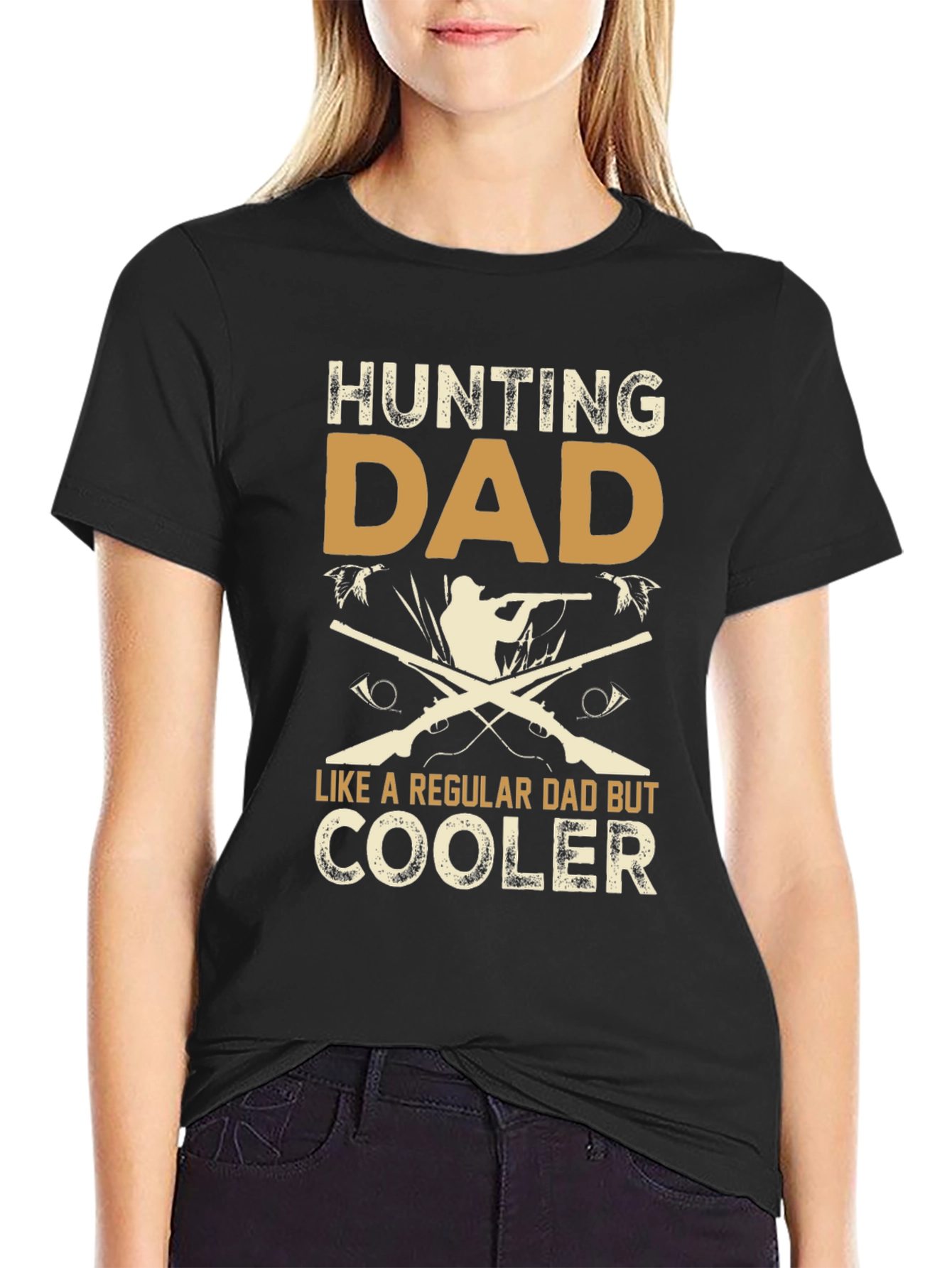 Hunting Dad T-Shirt - Cooler Than Regular Dads