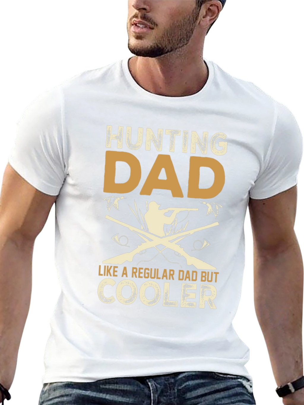 Hunting Dad T-Shirt - Cooler Than Regular Dads