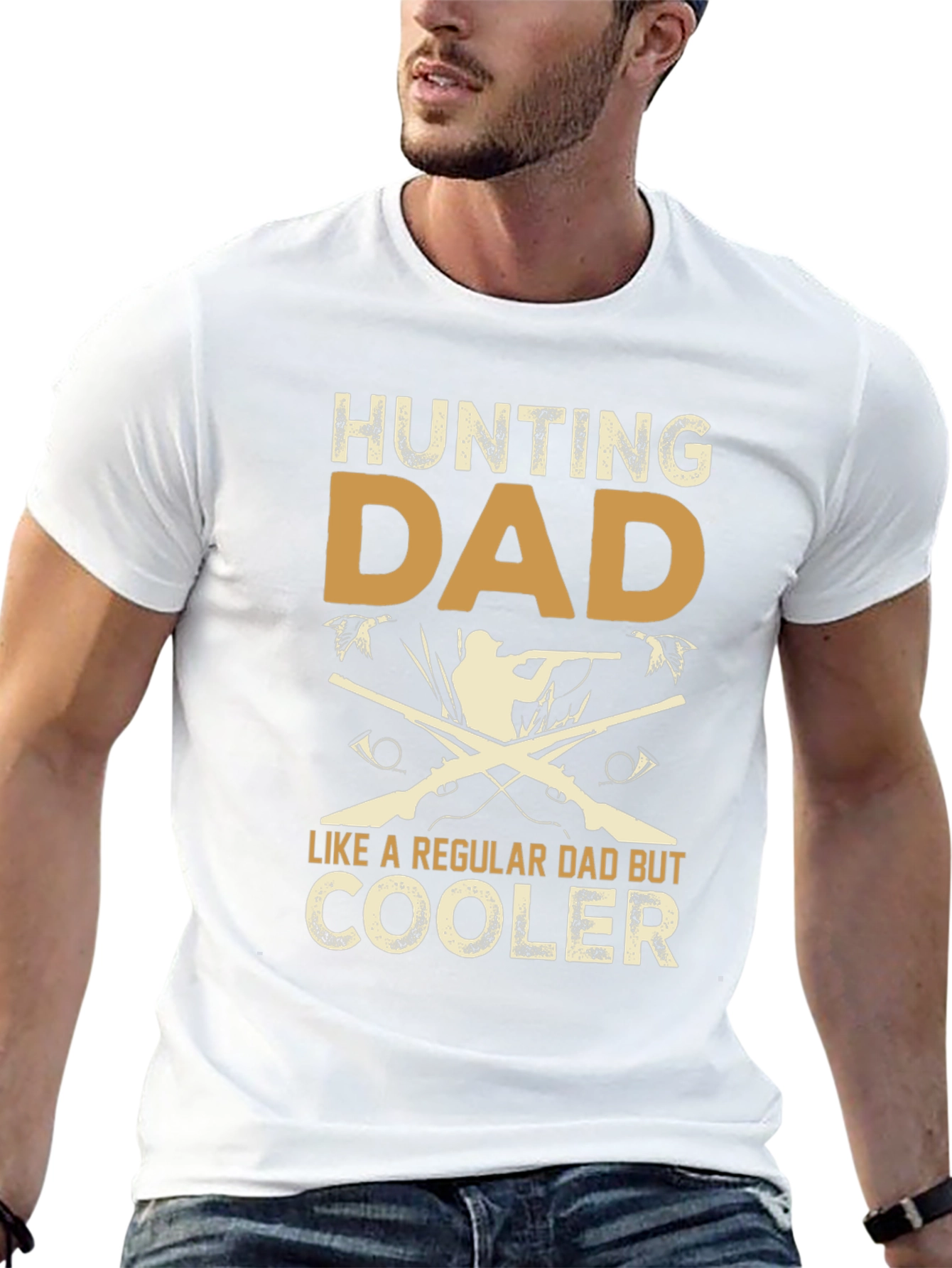 Hunting Dad T-Shirt - Cooler Than Regular Dads