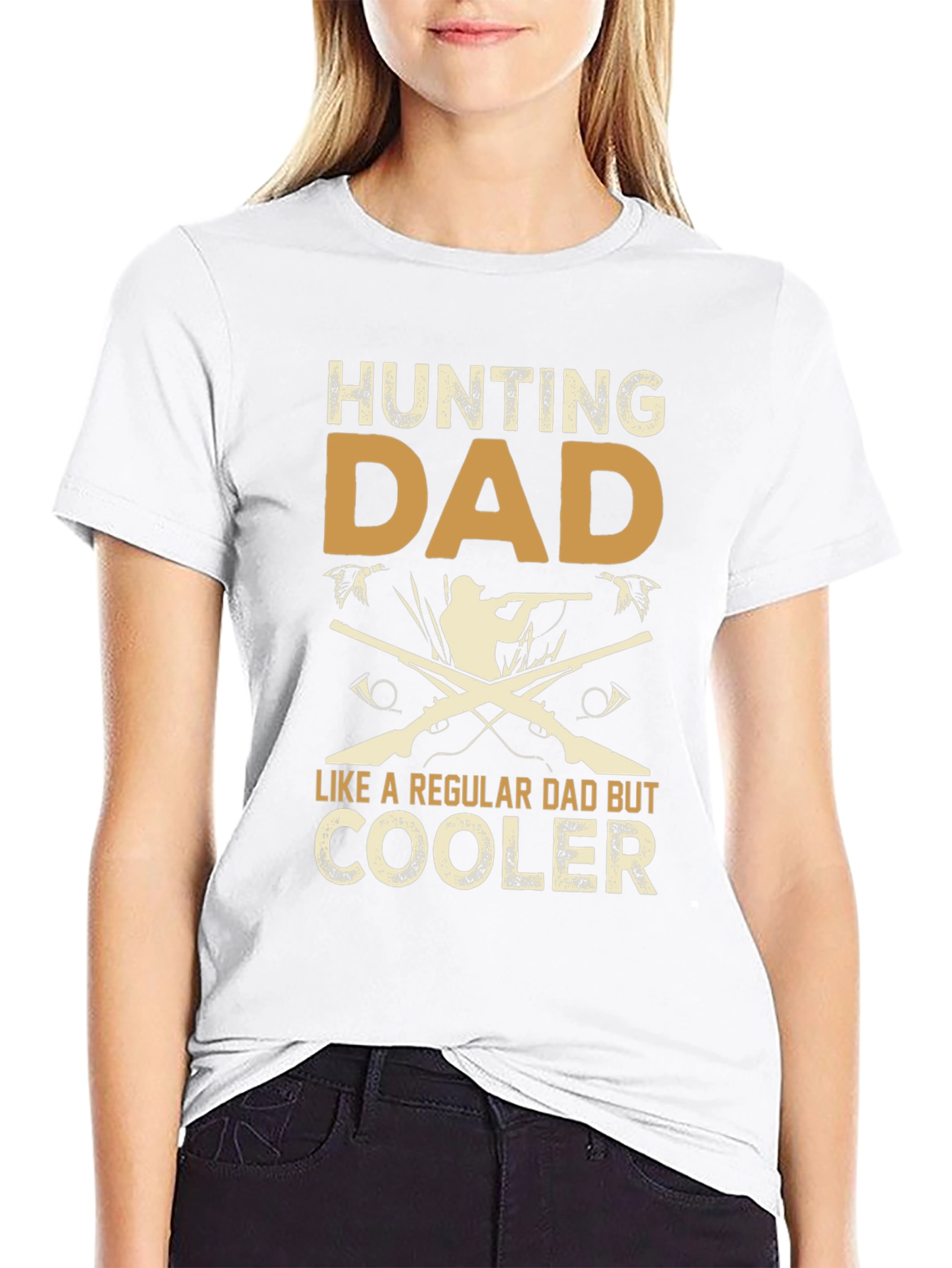 Hunting Dad T-Shirt - Cooler Than Regular Dads