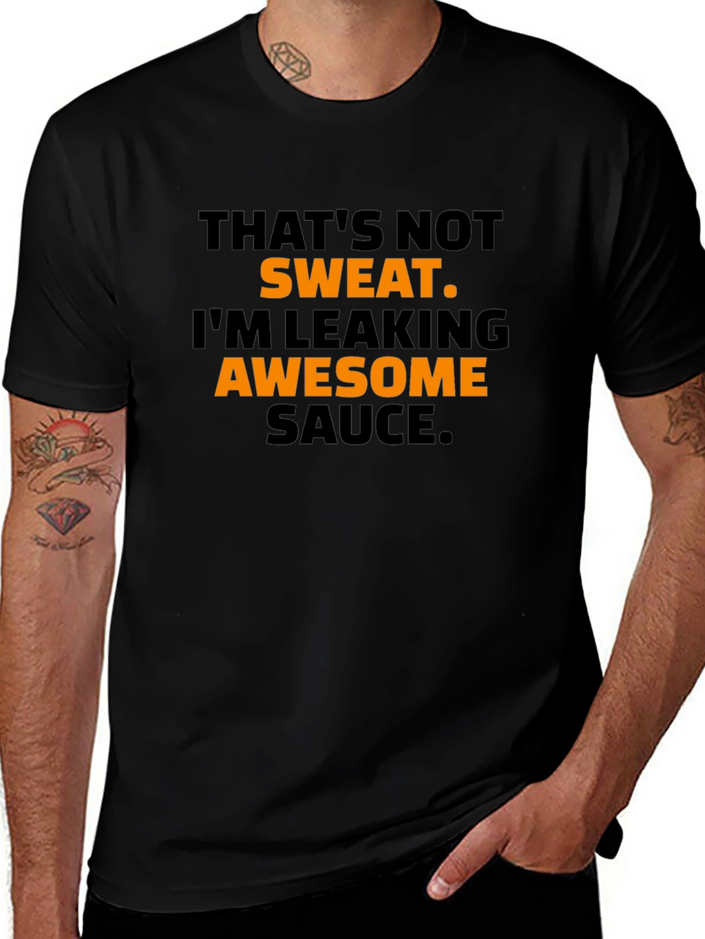 Awesome Sauce Graphic Tee - Funny Mens T-Shirt