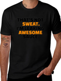 Awesome Sauce Graphic Tee - Funny Mens T-Shirt