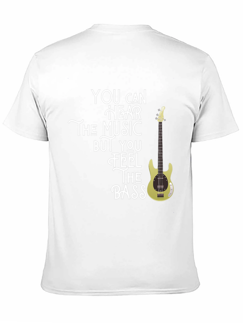 Feel The Bass - Music Graphic T-Shirt