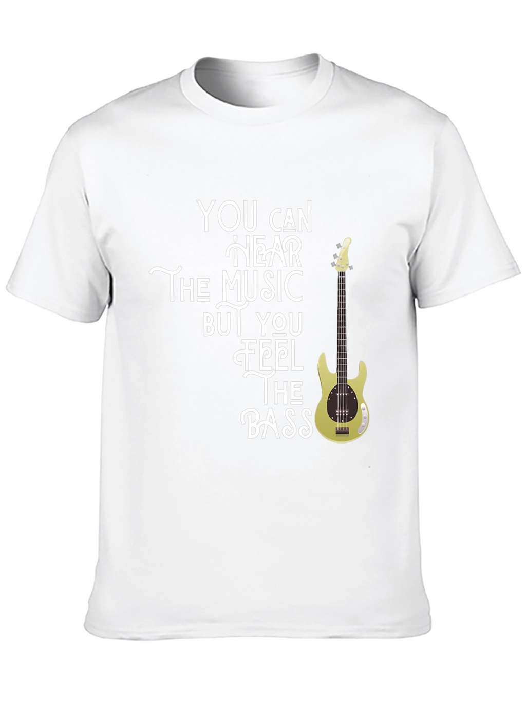 Feel The Bass - Music Graphic T-Shirt