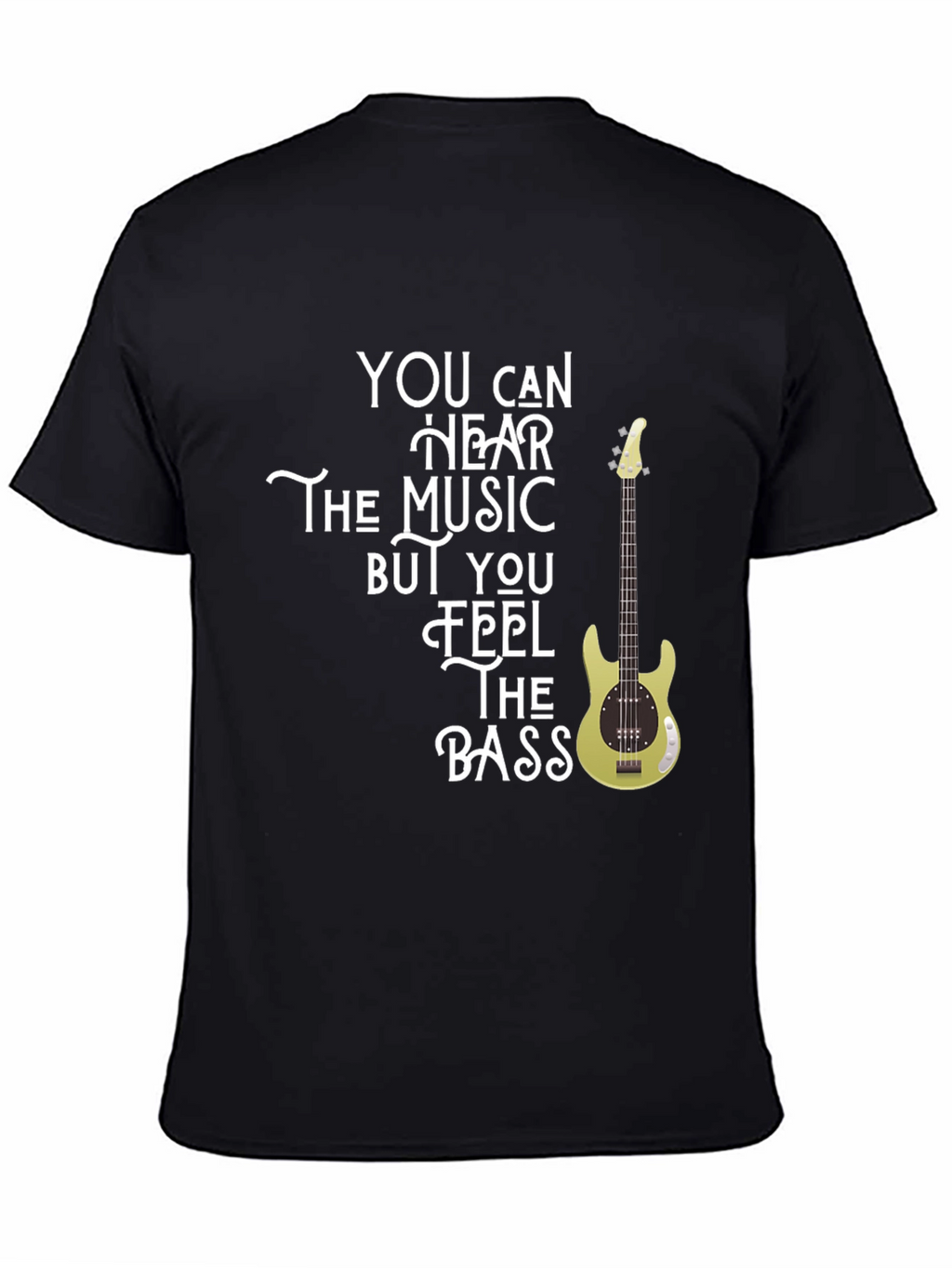 Feel The Bass - Music Graphic T-Shirt