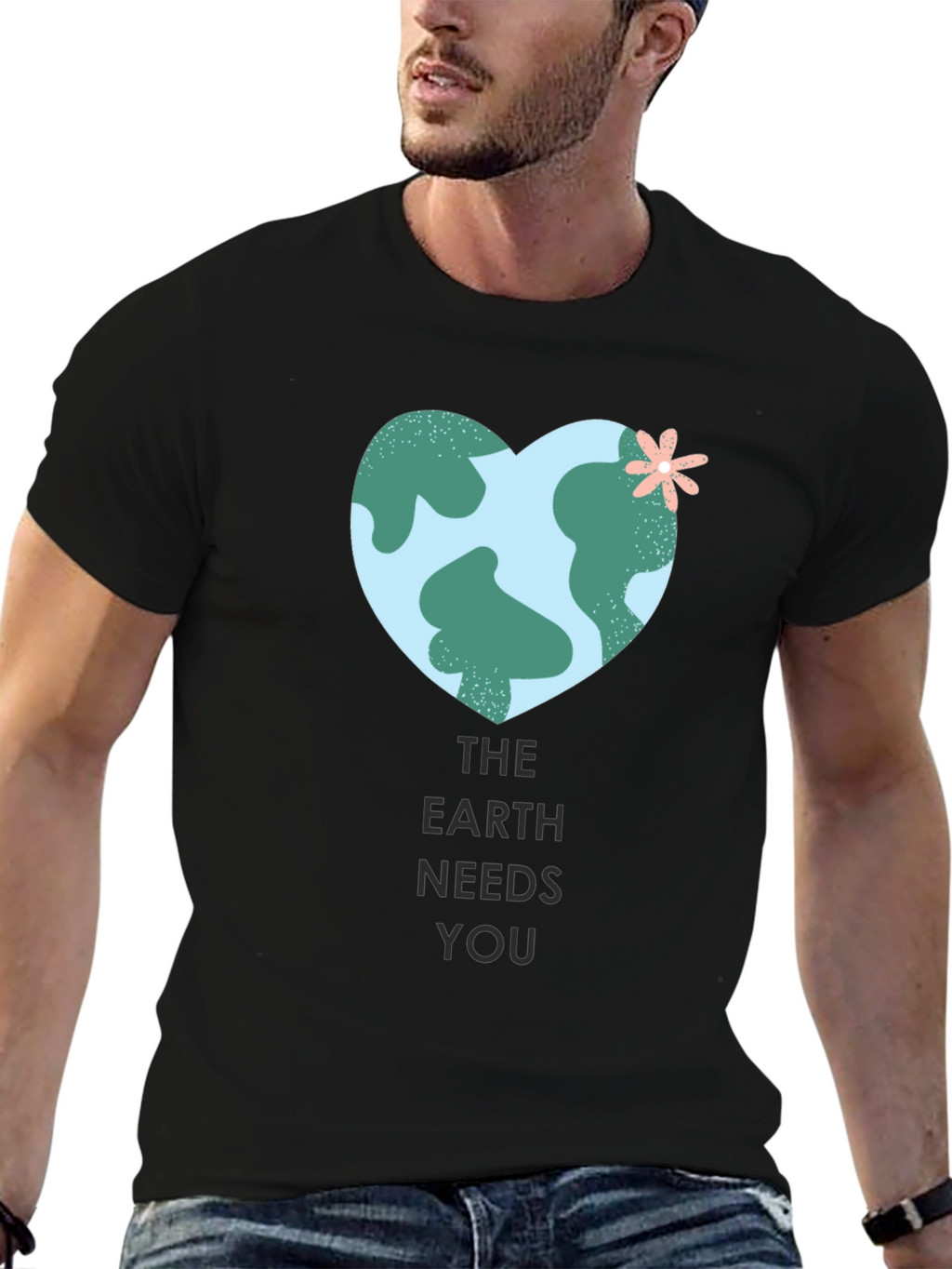 Earth Needs You Graphic Tee - Eco-Friendly Shirt