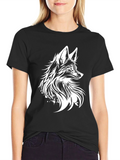 Fox Graphic Tee - Mens Black T-Shirt