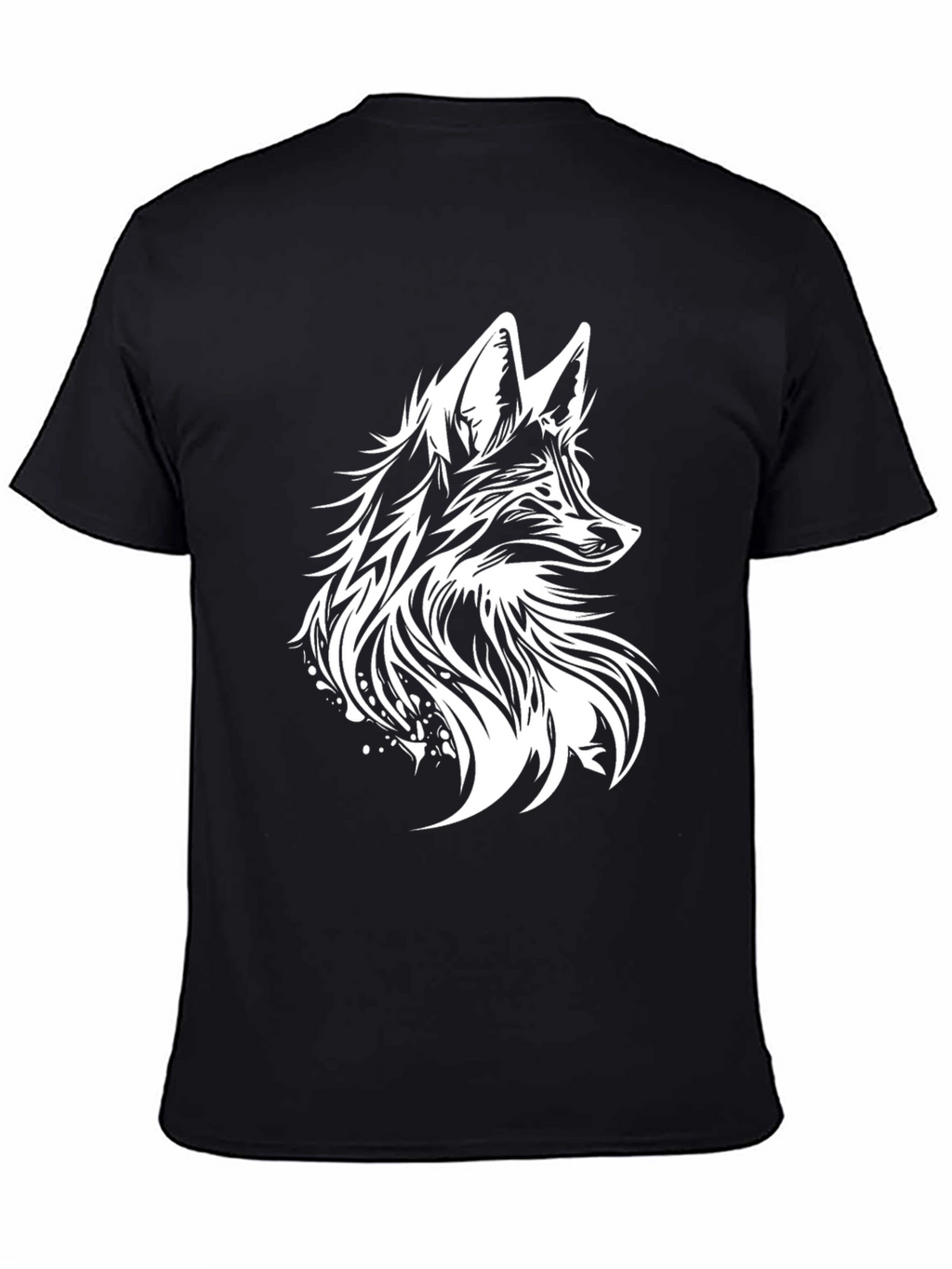 Fox Graphic Tee - Mens Black T-Shirt