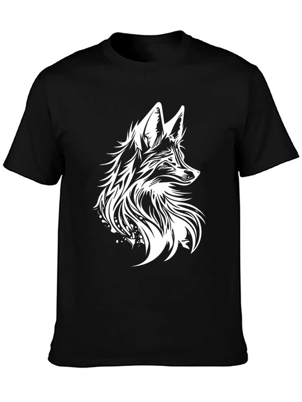 Fox Graphic Tee - Mens Black T-Shirt
