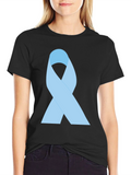 Awareness Ribbon Graphic Tee - Black
