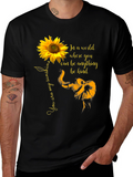 Sunflower Elephant Kindness T-Shirt