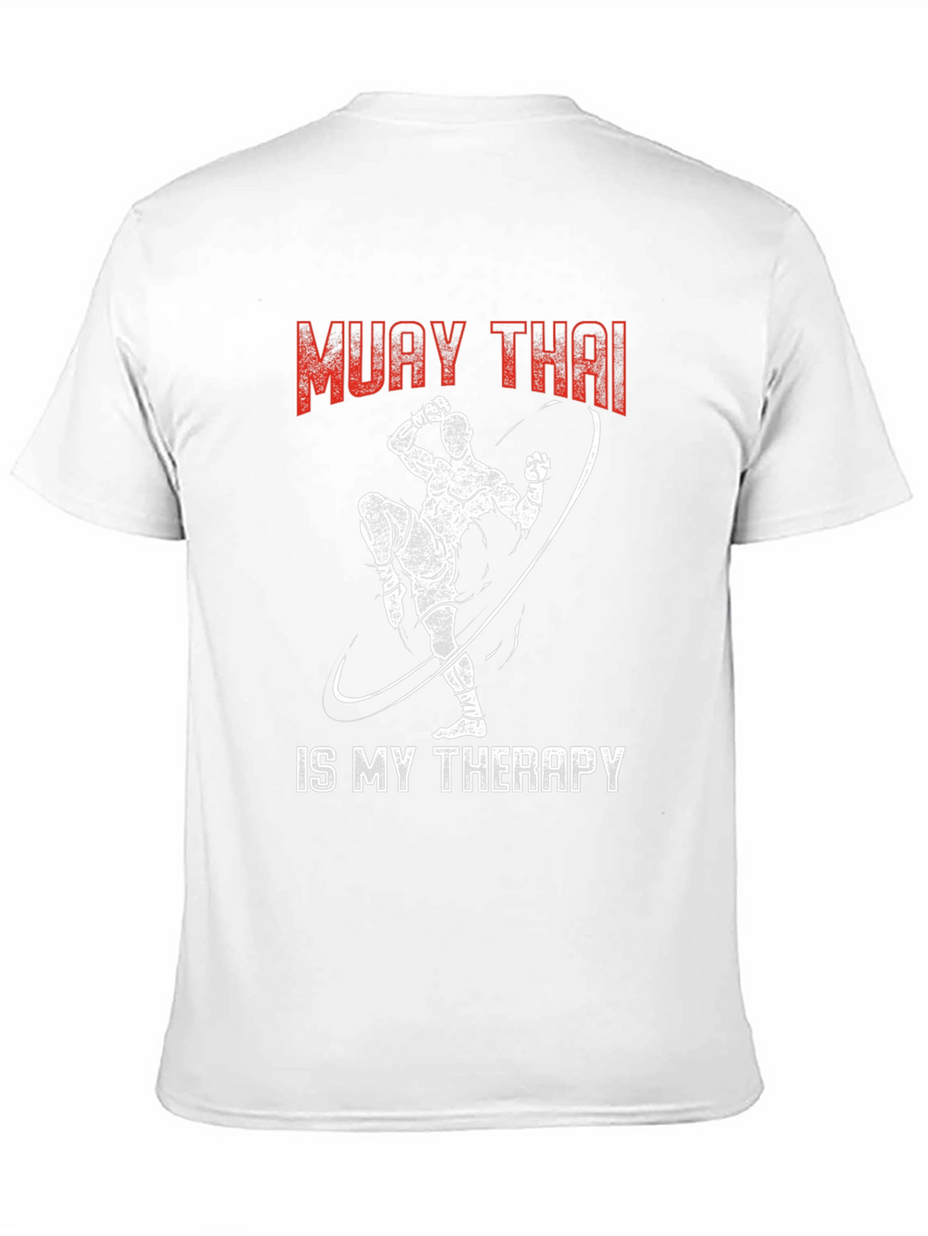 Muay Thai Therapy Graphic Tee - Martial Arts T-Shirt