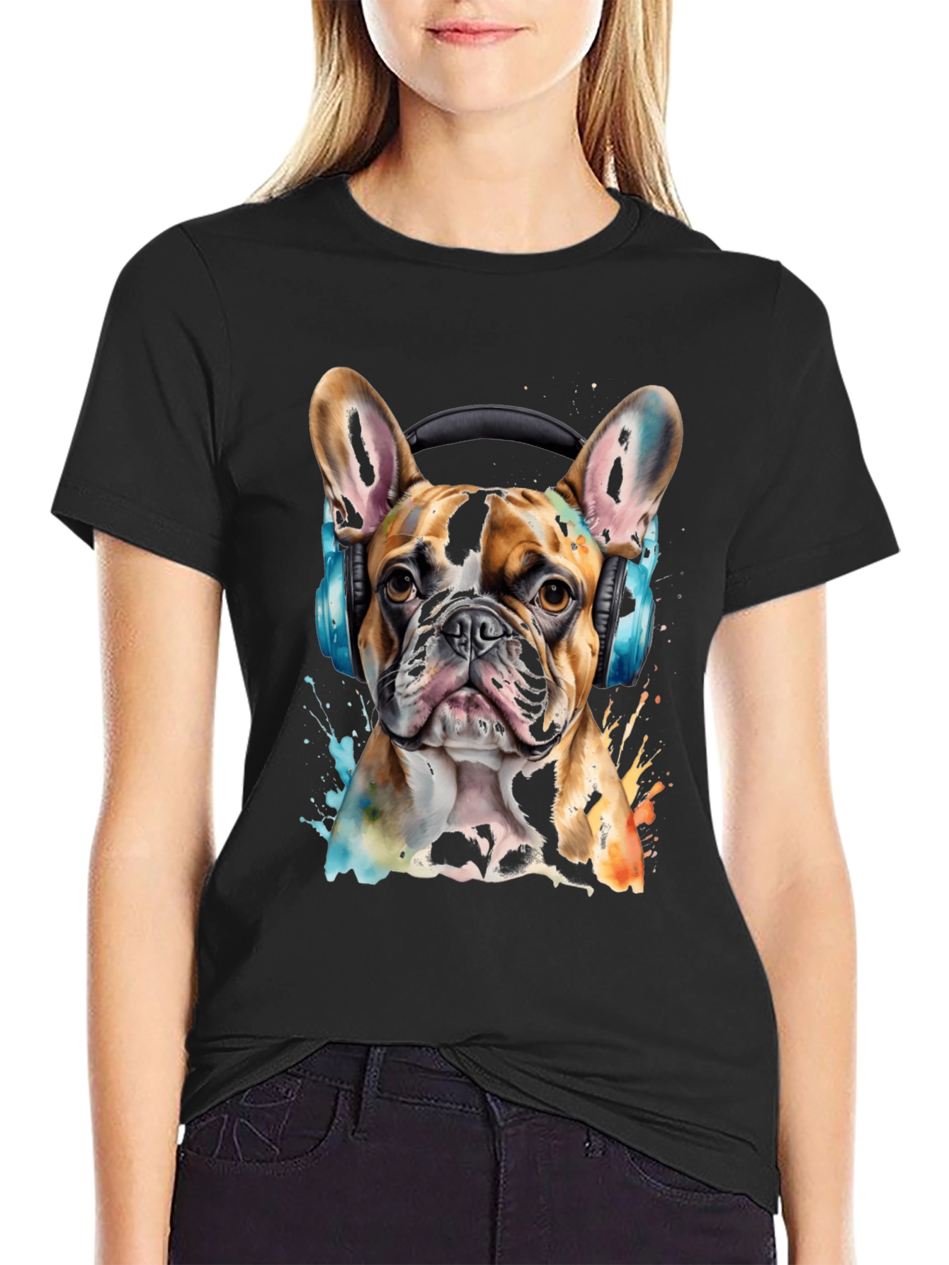 Bulldog DJ Graphic Tee
