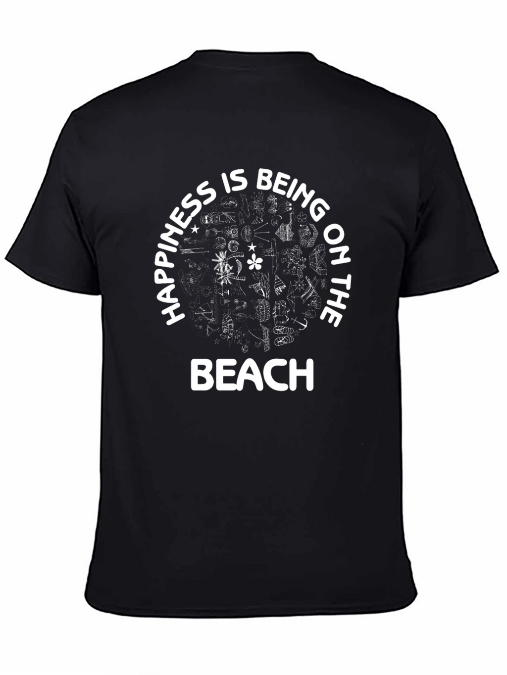 Happiness Is Being on The Beach T-Shirt