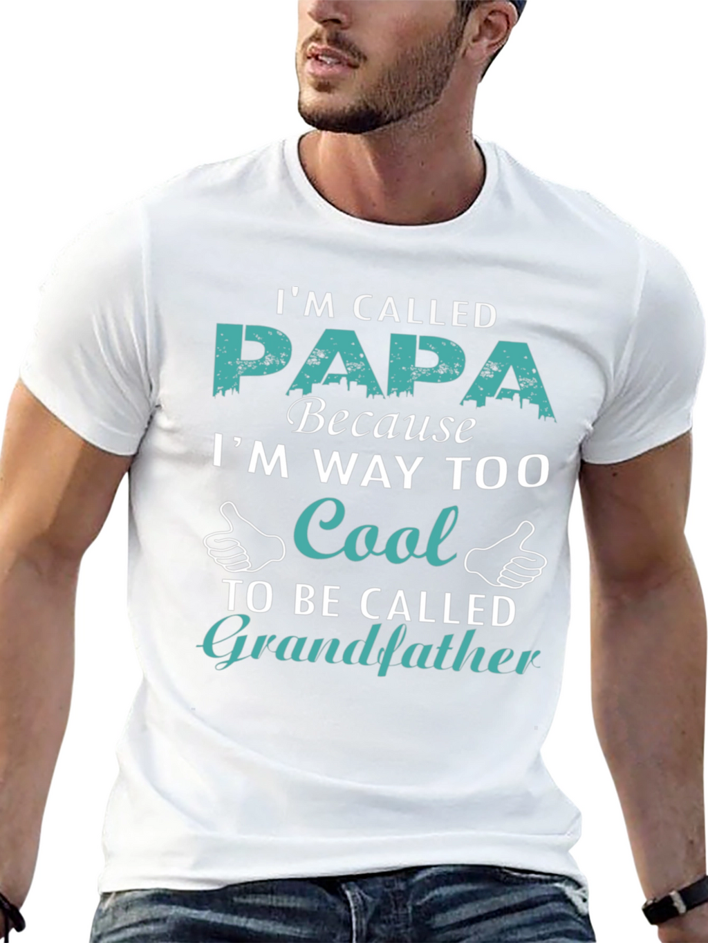 Im Called Papa Cool Grandfather T-Shirt