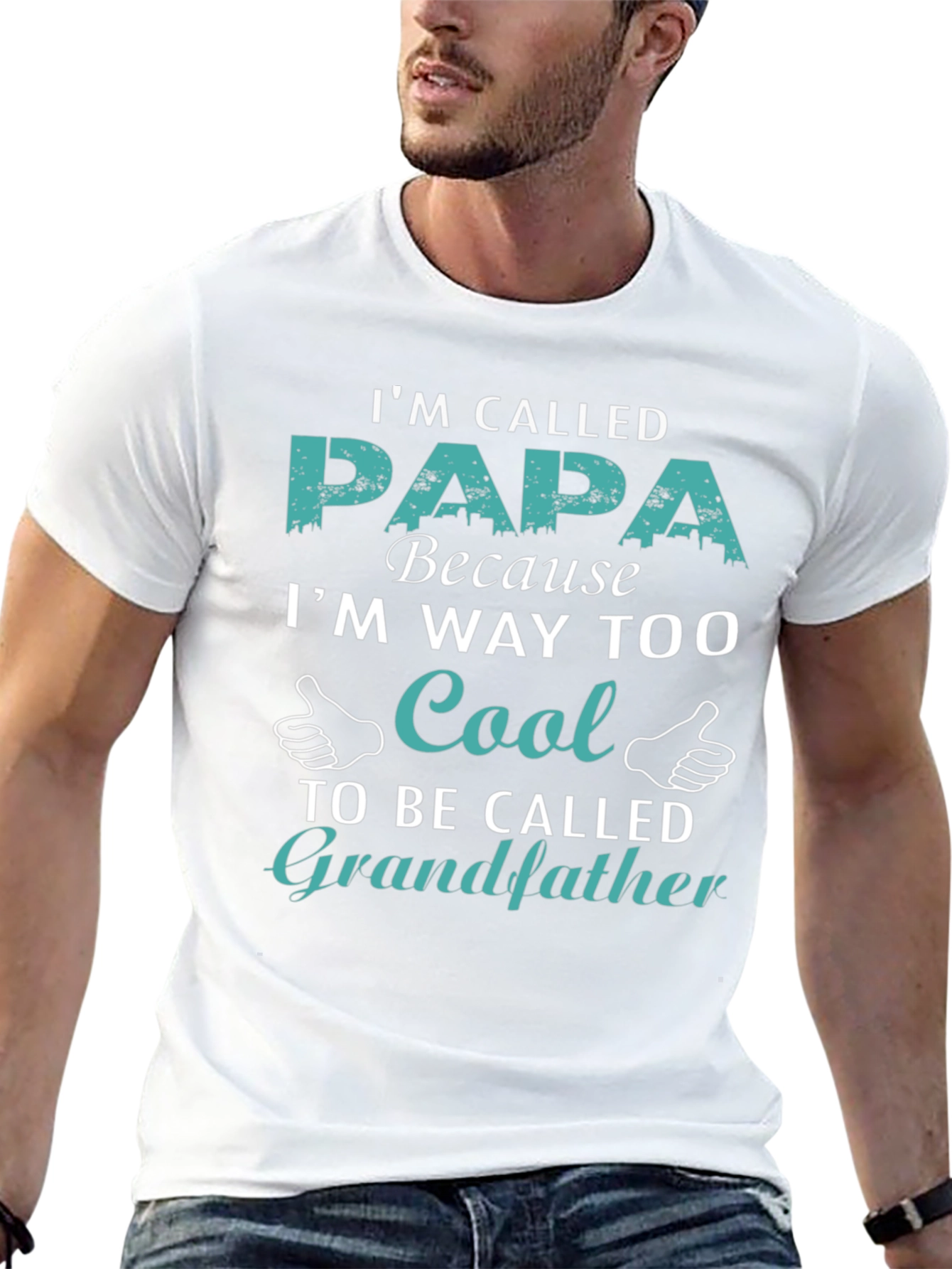 Im Called Papa Cool Grandfather T-Shirt