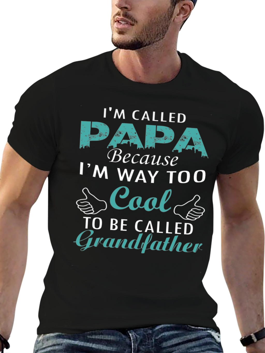 Im Called Papa Cool Grandfather T-Shirt