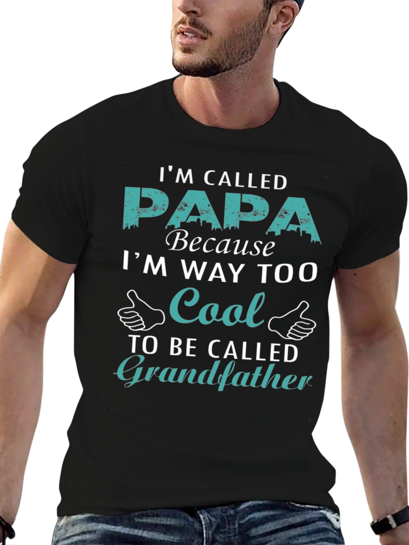 Im Called Papa Cool Grandfather T-Shirt