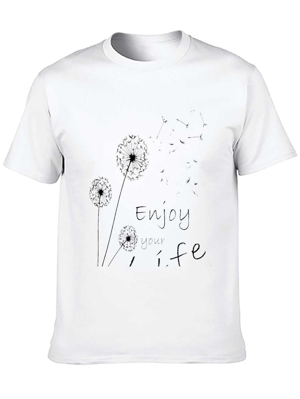 Enjoy Life Dandelion Black Tee