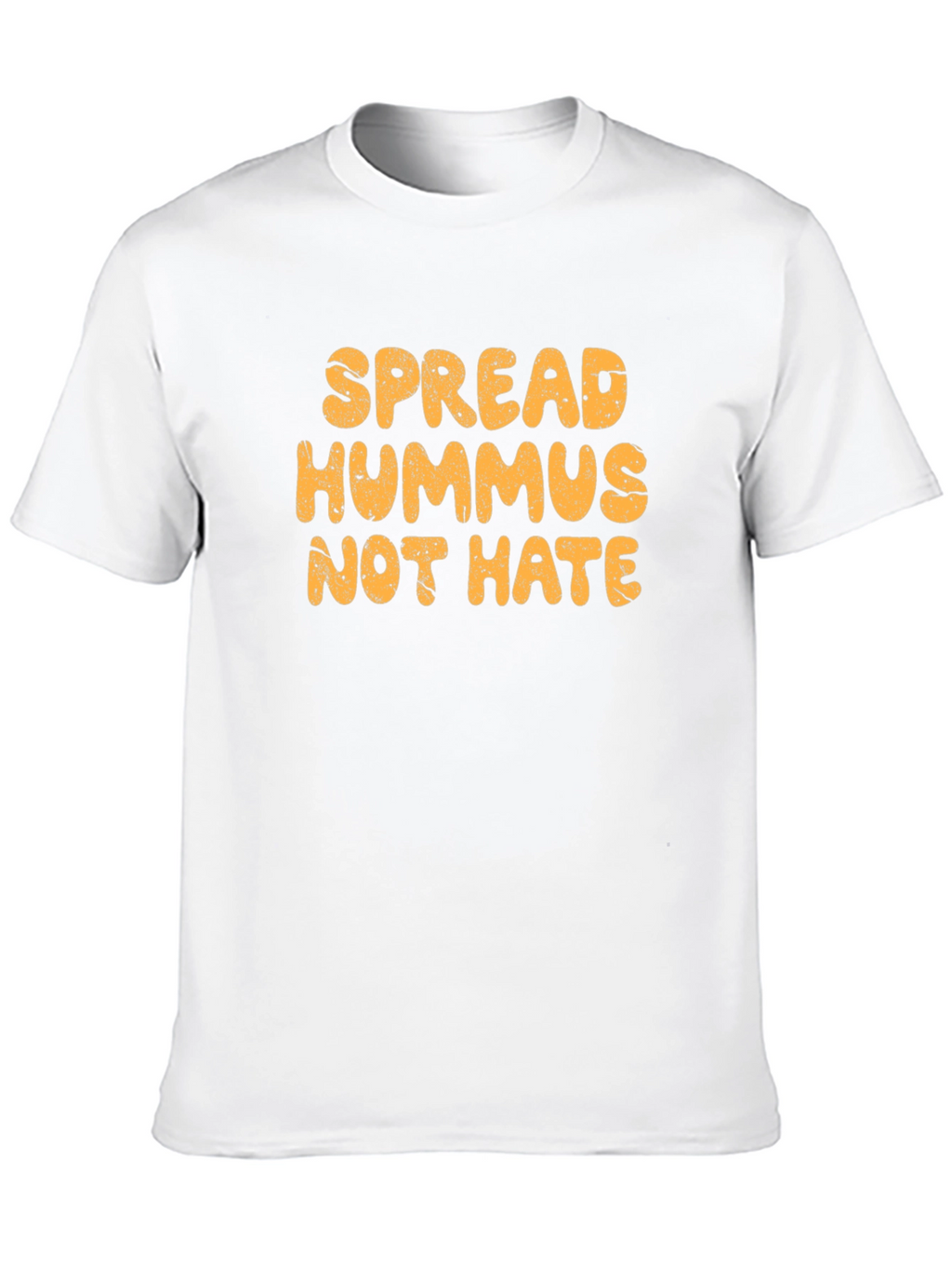 Spread Hummus Not Hate Graphic T-Shirt
