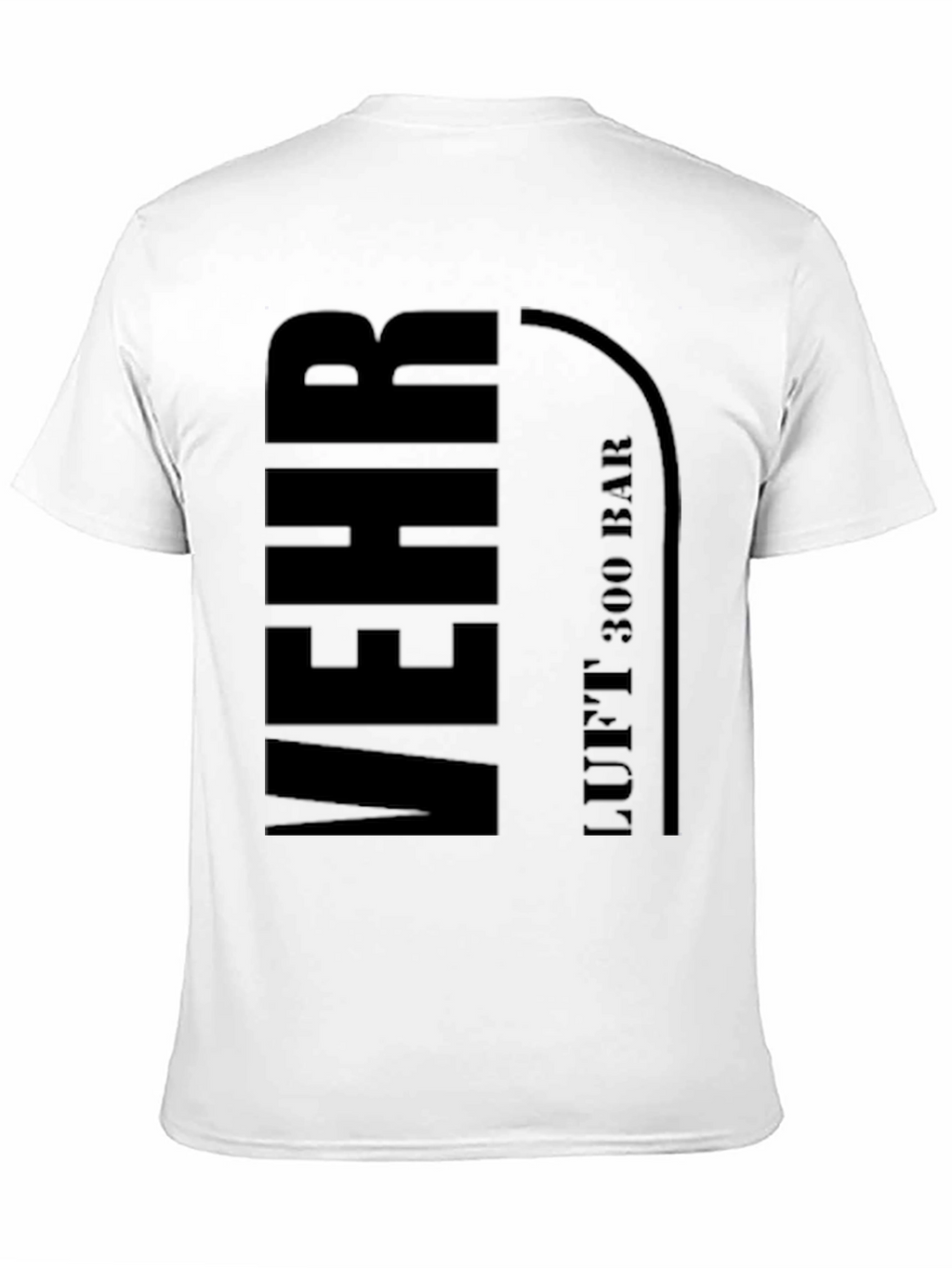 MEHR LUFT 300 BAR Black T-Shirt